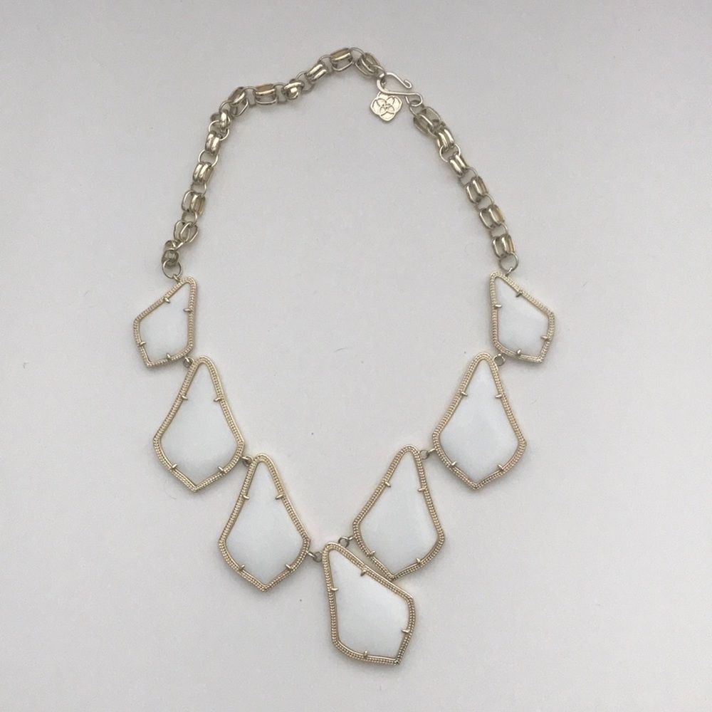 Kendra Scott teardrop Statement necklace